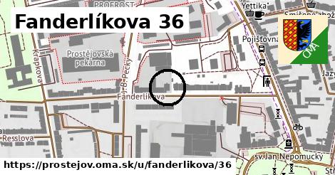 Fanderlíkova 36, Prostějov