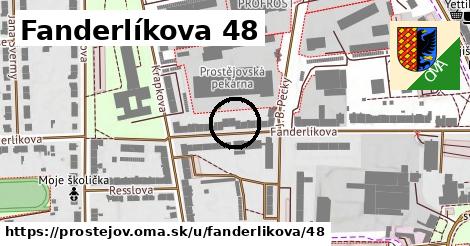 Fanderlíkova 48, Prostějov