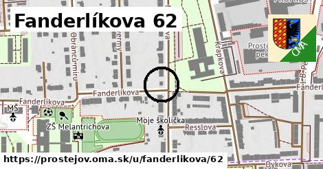 Fanderlíkova 62, Prostějov