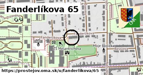 Fanderlíkova 65, Prostějov