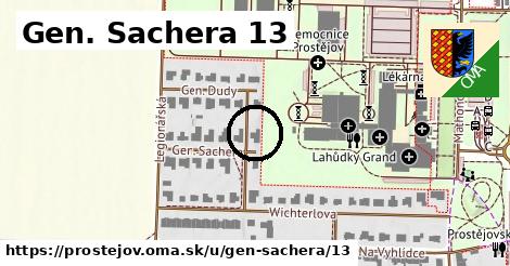 Gen. Sachera 13, Prostějov