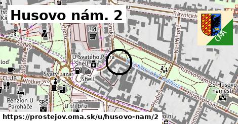 Husovo nám. 2, Prostějov