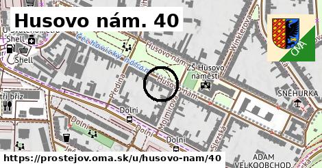 Husovo nám. 40, Prostějov