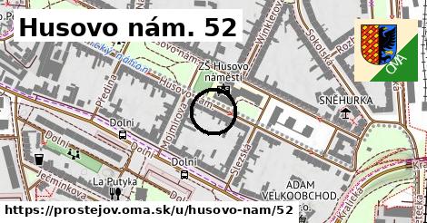 Husovo nám. 52, Prostějov