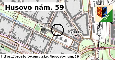 Husovo nám. 59, Prostějov