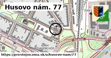 Husovo nám. 77, Prostějov