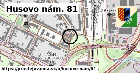 Husovo nám. 81, Prostějov