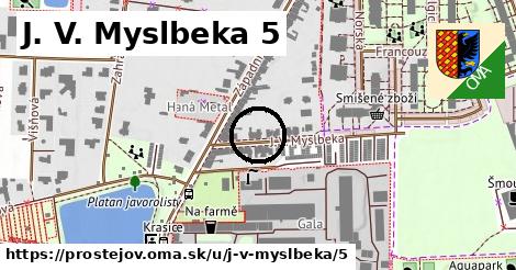 J. V. Myslbeka 5, Prostějov