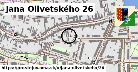 Jana Olivetského 26, Prostějov