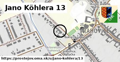 Jano Köhlera 13, Prostějov