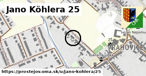 Jano Köhlera 25, Prostějov