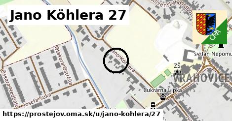 Jano Köhlera 27, Prostějov