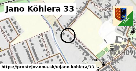 Jano Köhlera 33, Prostějov