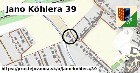 Jano Köhlera 39, Prostějov