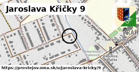 Jaroslava Křičky 9, Prostějov