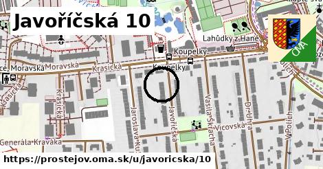 Javoříčská 10, Prostějov