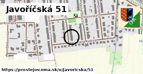 Javoříčská 51, Prostějov