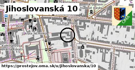 Jihoslovanská 10, Prostějov