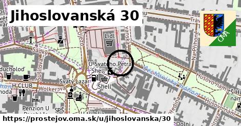 Jihoslovanská 30, Prostějov