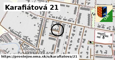 Karafiátová 21, Prostějov