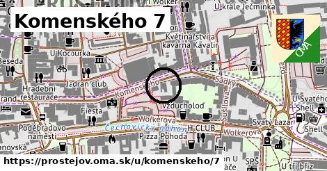 Komenského 7, Prostějov