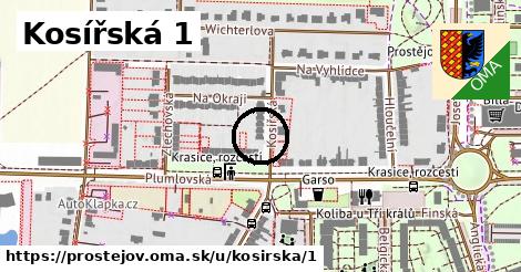 Kosířská 1, Prostějov