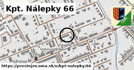 Kpt. Nálepky 66, Prostějov