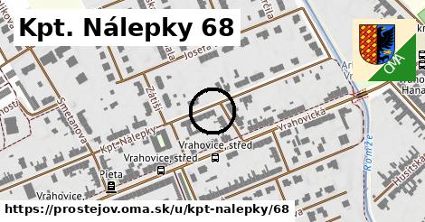 Kpt. Nálepky 68, Prostějov