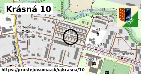 Krásná 10, Prostějov