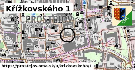 Křížkovského 1, Prostějov