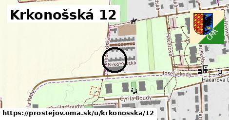 Krkonošská 12, Prostějov