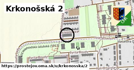 Krkonošská 2, Prostějov