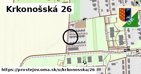 Krkonošská 26, Prostějov