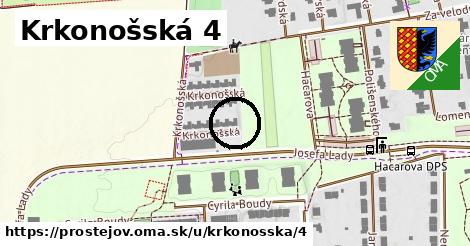 Krkonošská 4, Prostějov