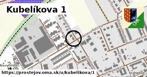 Kubelíkova 1, Prostějov