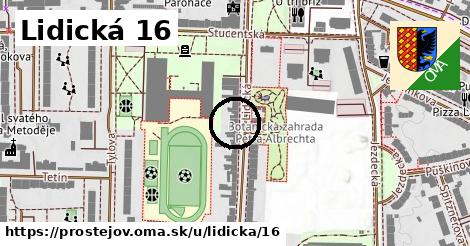 Lidická 16, Prostějov