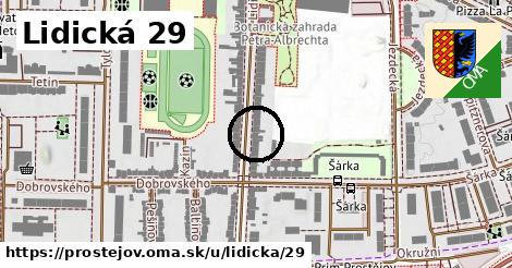 Lidická 29, Prostějov