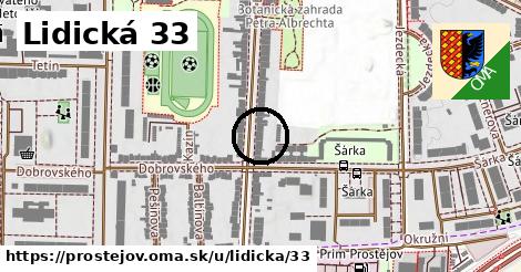 Lidická 33, Prostějov