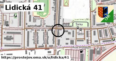 Lidická 41, Prostějov