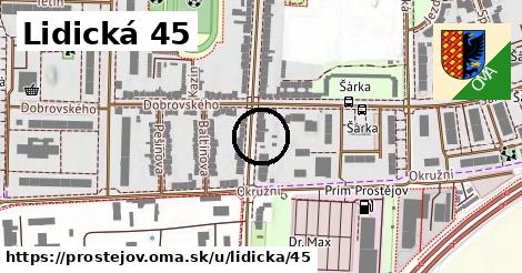 Lidická 45, Prostějov