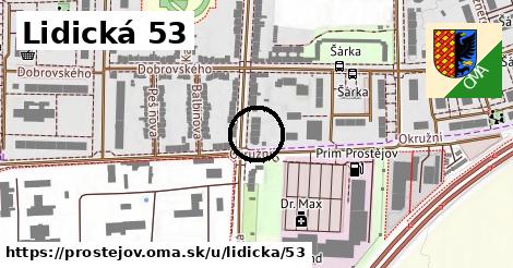 Lidická 53, Prostějov