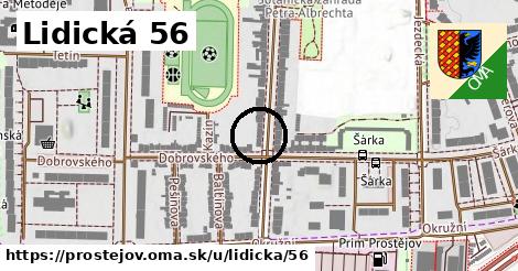 Lidická 56, Prostějov