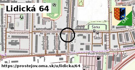 Lidická 64, Prostějov