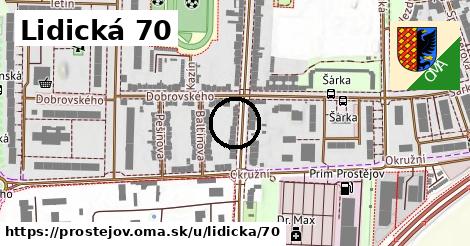 Lidická 70, Prostějov