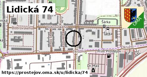 Lidická 74, Prostějov