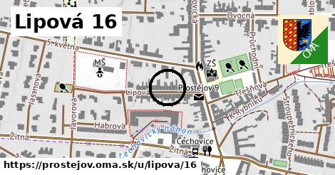 Lipová 16, Prostějov