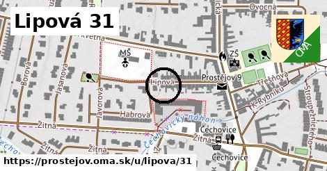 Lipová 31, Prostějov