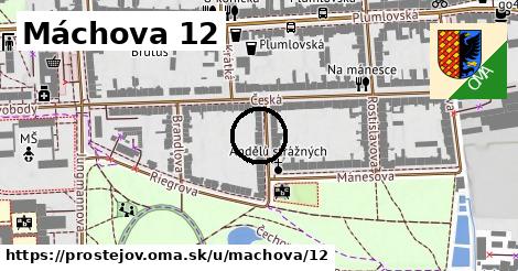 Máchova 12, Prostějov