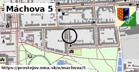 Máchova 5, Prostějov