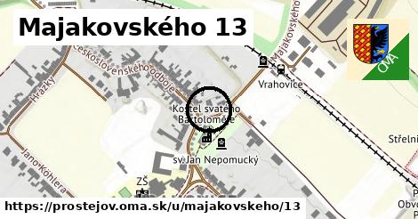 Majakovského 13, Prostějov